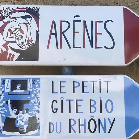 Le petit gite Bio du Rhôny Le Cailar Exterior foto